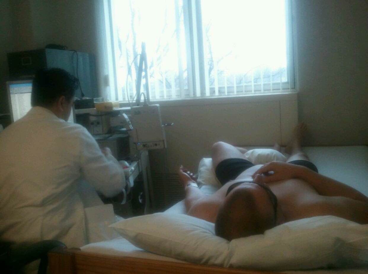 Sgt Kinard in the hospital